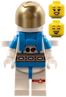 LEGO Lunar Research Astronaut (cty1409) Town / City Minifigure