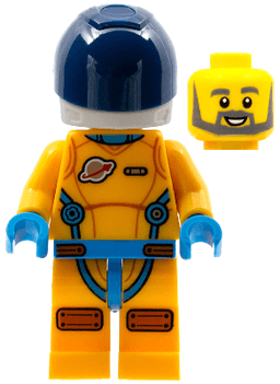 LEGO Lunar Research Astronaut (cty1410) minifigure