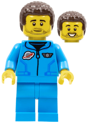 LEGO Lunar Research Astronaut (cty1412) Town / City Minifigure