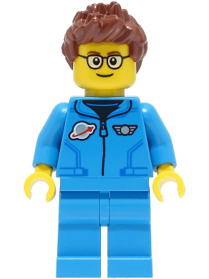 LEGO Lunar Research Astronaut (cty1427) Town / City Minifigure
