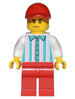 LEGO Hot Dog Vendor (cty1434) minifigure