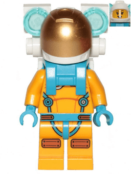LEGO Lunar Research Astronaut (cty1436) minifigure