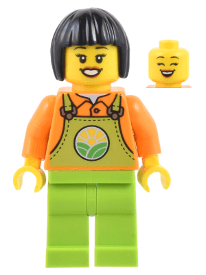 LEGO Farmer (cty1444) Town / City Minifigure
