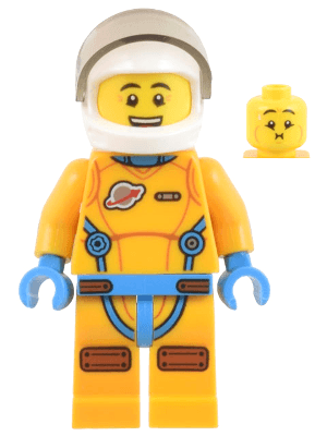 LEGO Lunar Research Astronaut (cty1446) Town / City Minifigure