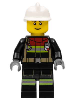 LEGO Fire Fighter (cty1449) Town / City Minifigure