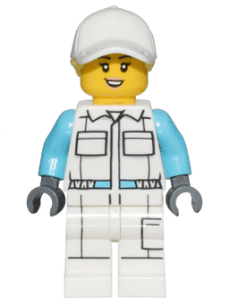 LEGO Electric Scooter Attendant (cty1452) minifigure