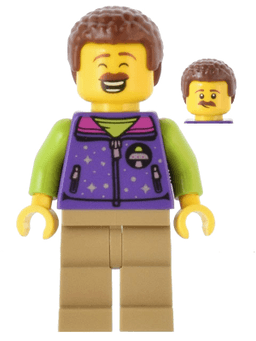 LEGO Space Ride Attendant (cty1460) minifigure