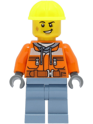 LEGO Train Worker (cty1465) Town / City Minifigure