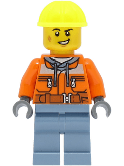 LEGO Train Worker (cty1465) minifigure