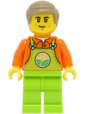 LEGO Train Worker (cty1466) Town / City Minifigure