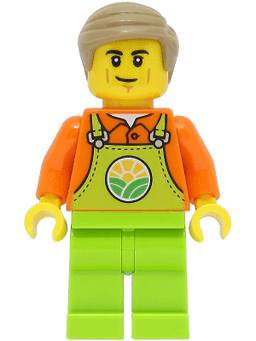 LEGO Train Worker (cty1466) minifigure