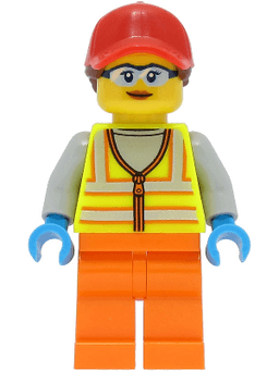 LEGO Reach Stacker Driver (cty1467) minifigure