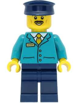 LEGO Train Driver (cty1471) minifigure