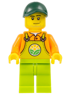 LEGO Farmer (cty1478) Town / City Minifigure