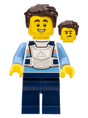 LEGO Harl Hubbs (cty1488) Town / City Minifigure