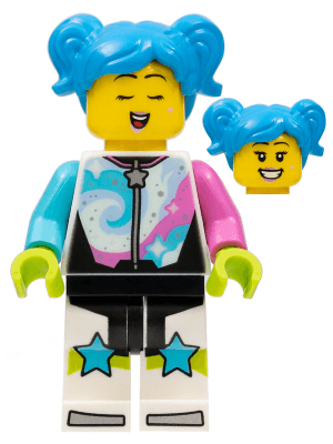 LEGO Poppy Starr (cty1489) Town / City Minifigure
