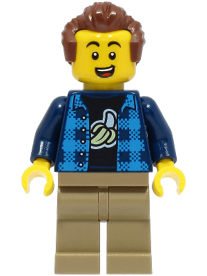 LEGO Stuntz Spectator (cty1498) Town / City Minifigure