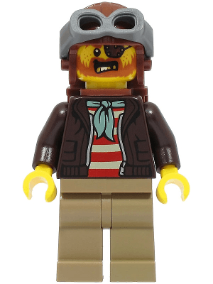 LEGO Chuck D. Goldberg (cty1499) Town / City Minifigure