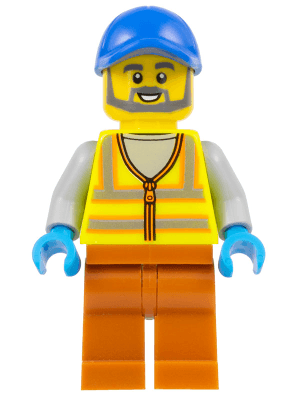 LEGO Recycling Worker (cty1521) Town / City Minifigure