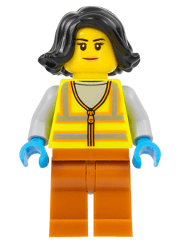 LEGO Recycling Worker (cty1522) minifigure
