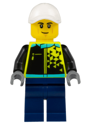 LEGO Sports Car Driver (cty1524) Town / City Minifigure