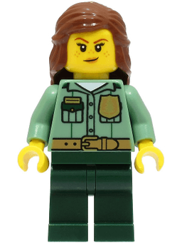LEGO Park Ranger (cty1528) minifigure