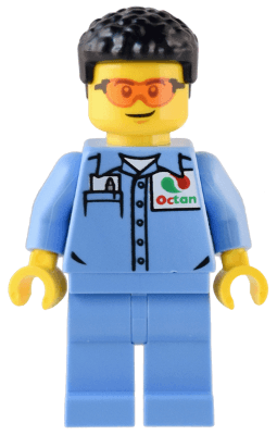 LEGO Custom Car Garage Mechanic (cty1538) minifigure