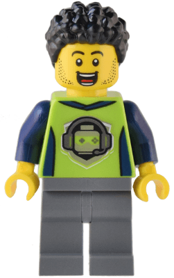 LEGO Gaming Tournament Announcer (cty1543) Town / City Minifigure