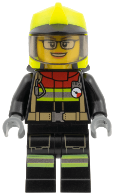 LEGO Fire (cty1544) Town / City Minifigure