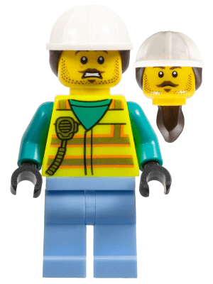 LEGO Utility Worker (cty1547) Town / City Minifigure