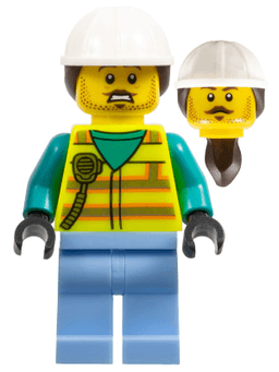 LEGO Utility Worker (cty1547) minifigure