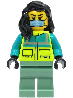 LEGO Ambulance Driver (cty1569) Town / City Minifigure
