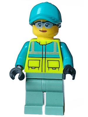 LEGO Paramedic (cty1573) Town / City Minifigure