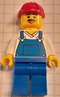 LEGO Construction Worker (cty1601) minifigure