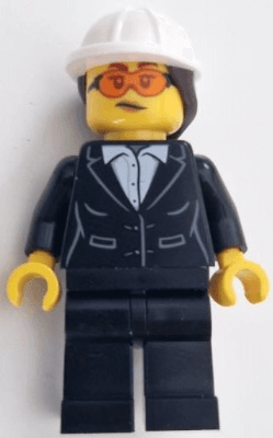 LEGO Construction Engineer / Architect (cty1606) Town / City Minifigure