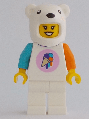 LEGO Ice-Cream Shop Vendor (cty1617) Town / City Minifigure