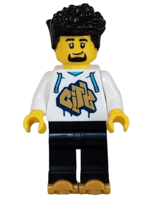 LEGO Rollerskater (cty1625) Town / City Minifigure