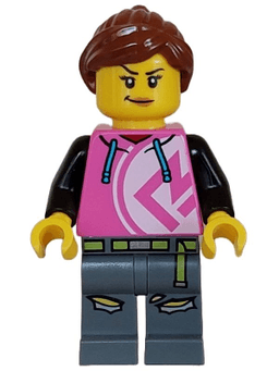 LEGO Kick Scooter Driver (cty1626) minifigure