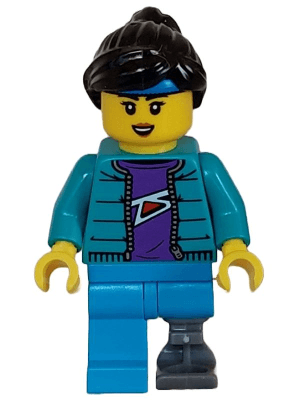 LEGO Skateboarder (cty1628) Town / City Minifigure