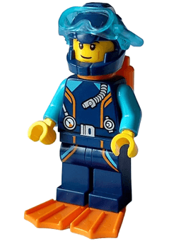 LEGO Arctic Explorer Diver (cty1639) minifigure