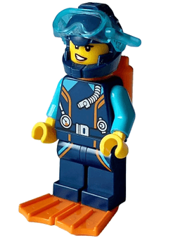 LEGO Arctic Explorer Diver (cty1640) minifigure