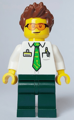 LEGO Electric Scooter Rider (cty1650) minifigure