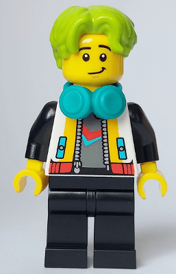 LEGO DJ (cty1653) Town / City Minifigure