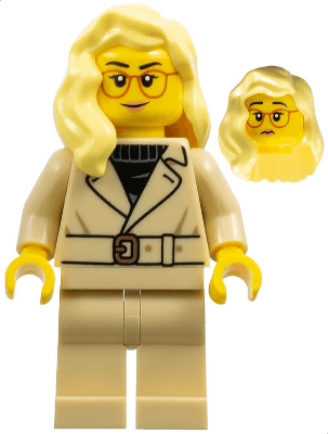 LEGO Tourist / Food Critic (cty1654) Town / City Minifigure