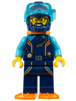 LEGO Arctic Explorer Diver (cty1656) minifigure