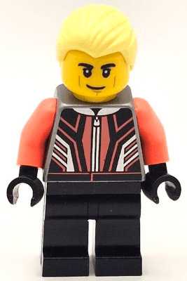LEGO Race Car Driver (cty1666) Town / City Minifigure