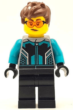LEGO Race Car Driver (cty1667) minifigure