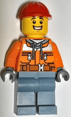 LEGO Construction Worker (cty1691) minifigure