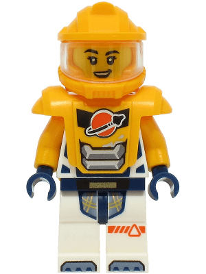 LEGO Astronaut (cty1708) Town / City Minifigure
