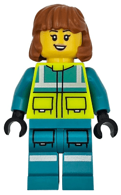 LEGO Ambulance Driver (cty1720) Town / City Minifigure